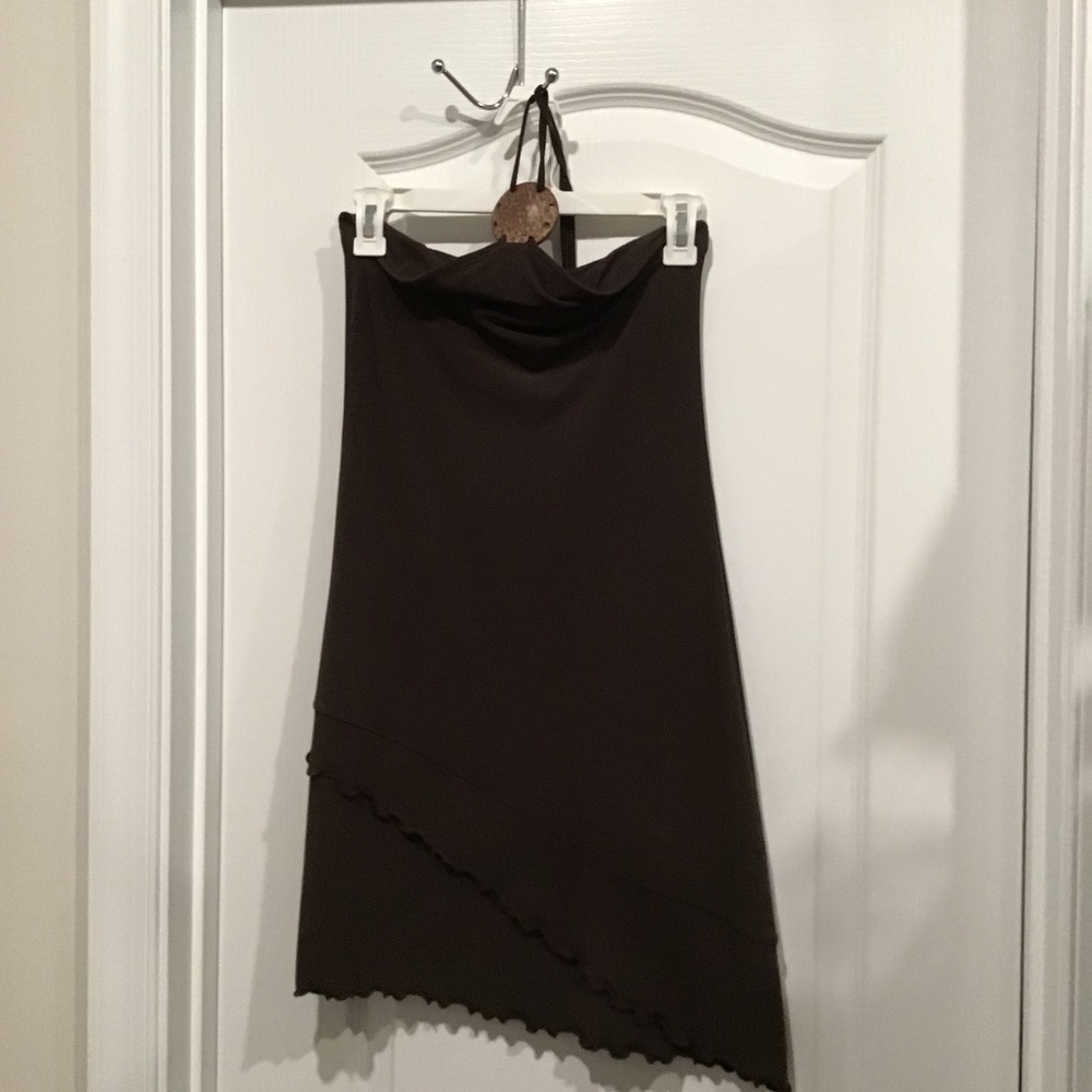 Super sexy fitted halter dress